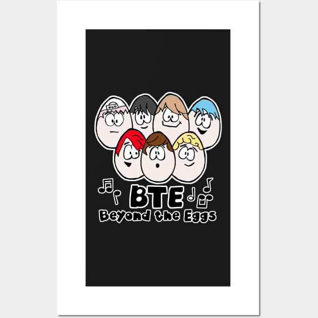 BTE - Beyond the Eggs Band Wall Art by GoodEggWorld